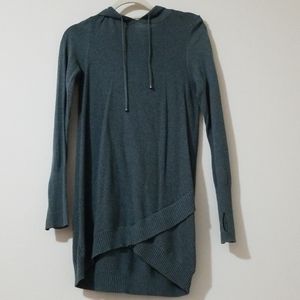 Knit Tunic Hoodie